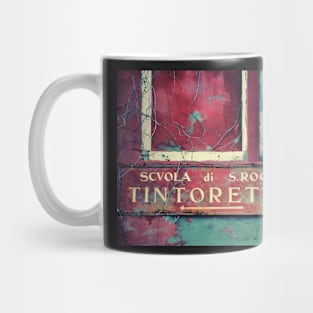 Tintoretto Facade, Venice Mug